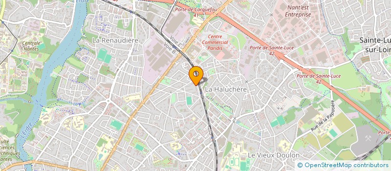 localisation de l'entreprise ASSO REGAL à NANTES