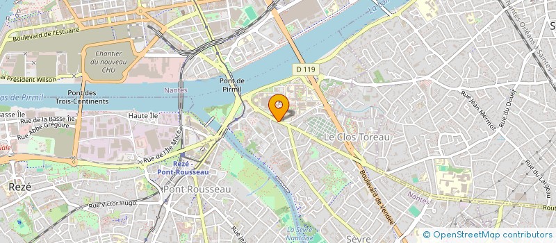 localisation de l'entreprise ASSO REGION DES CEMEA DES PAYS DE LOIRE à NANTES