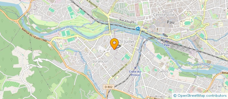 localisation de l'entreprise ASSO REGIONALE DES AMAZONES D'AQUITAINE à GELOS