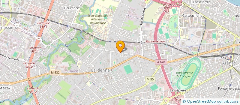 localisation de l'entreprise ASSO RELAIS FRANCE-EUROPE DE LA FONDATION MAX CADET D'HAITI à TOULOUSE