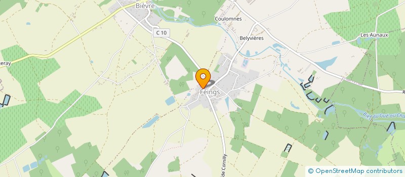 localisation de l'entreprise ASSO. RESP. DU LEA PRIVE DE BOISSAY à LE CONTROIS-EN-SOLOGNE