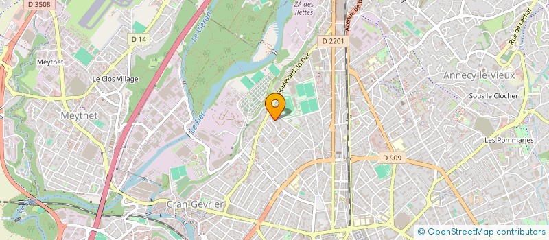 localisation de l'entreprise ASSO RESSORTISSANTS MITSOUDJIENS DES SAVOIES à ANNECY