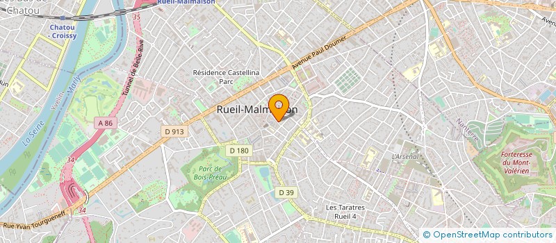 localisation de l'entreprise ASSO REVIE RUEIL RETRAITE&VIE à RUEIL-MALMAISON