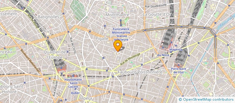 localisation de l'entreprise ASSO RUSSE D'ENTRAIDE INTERPROFESSIONNELLE  PARIS 9