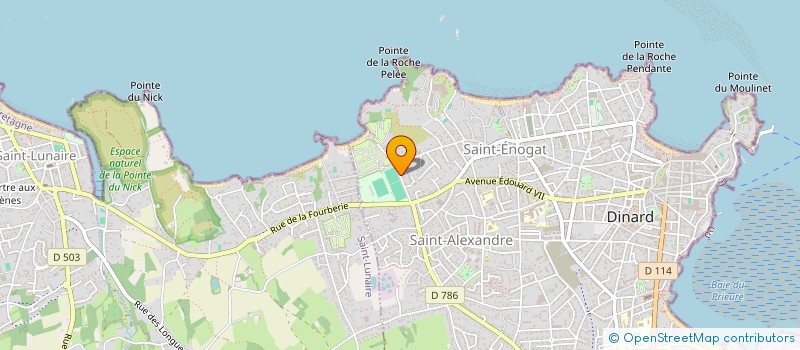 localisation de l'entreprise ASSO SECOURISTE COTE EMERAUDE à DINARD