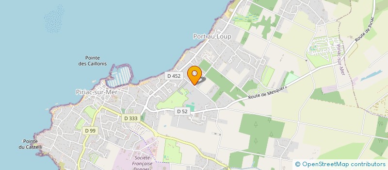 localisation de l'entreprise ASSO SEJOURS PLEIN AIR à PIRIAC-SUR-MER