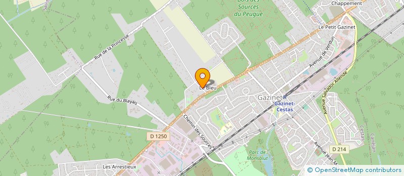localisation de l'entreprise ASSO SOC DES SAUVETEURS DE GIRONDE à PESSAC