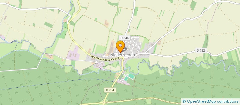 localisation de l'entreprise ASSO SOCIO CULT SPORTIVE SECN GYM  NIEDERRDERN