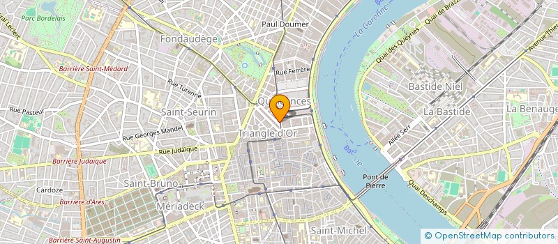 localisation de l'entreprise ASSO SOMMELIERS BORDEAUX ET AQUITAINE à BORDEAUX