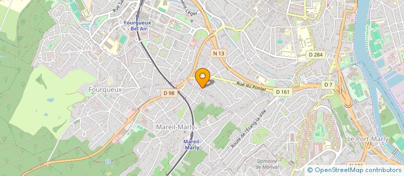 localisation de l'entreprise ASSO SOUTIEN DOMICILE PERSONNES AGEES à SAINT-GERMAIN-EN-LAYE