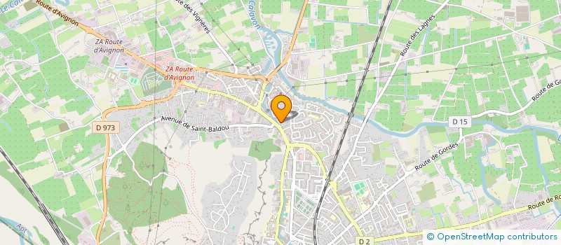 localisation de l'entreprise ASSO SPORTIVE CAVAIONNAISE DE FUTSAL  CAVAILLON