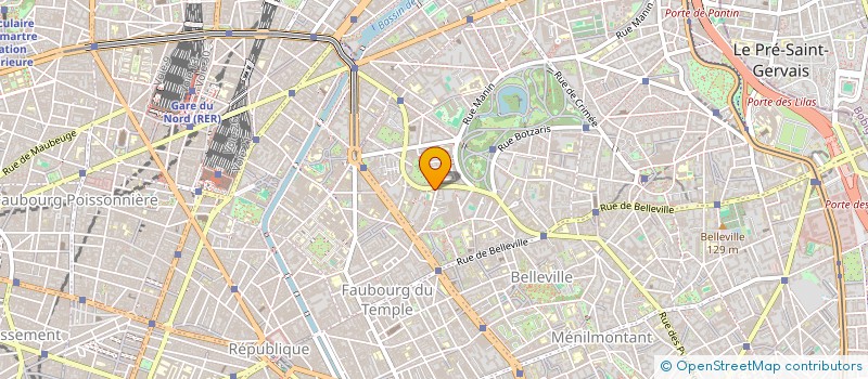 localisation de l'entreprise ASSO SPORTIVE COLLEGE CHARLES PEGUY  PARIS