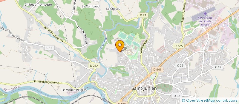 localisation de l'entreprise ASSO SPORTIVE COLLEGE LOUISE MICHEL à SAINT JUNIEN