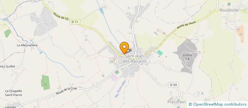 localisation de l'entreprise ASSO SPORTIVE DE BERIGNY CERISY LA FORET  BERIGNY