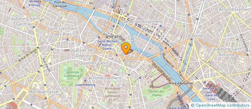 localisation de l'entreprise ASSO SPORTIVE DES BERNARDINS à PARIS