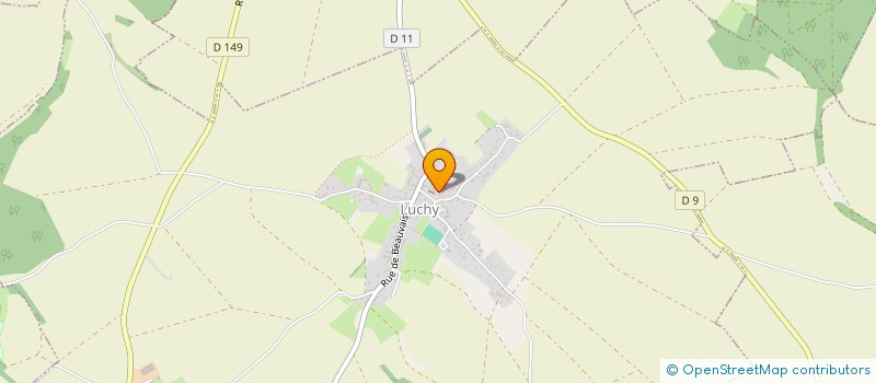 localisation de l'entreprise ASSO SPORTIVE TIR DU PLATEAU PICARD  LUCHY