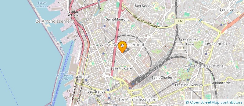 localisation de l'entreprise ASSO SPORTIVE TUNISIO FRANCAISE à MARSEILLE