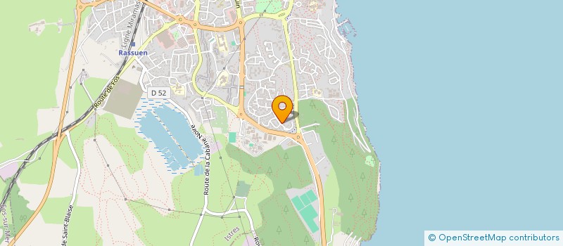 localisation de l'entreprise ASSO SPORTIVE USEP DU SECTEUR D ISTRES à ISTRES