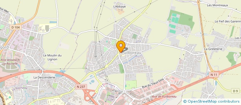 localisation de l'entreprise ASSO STE CECILE DE PUILBOREAU  PUILBOREAU