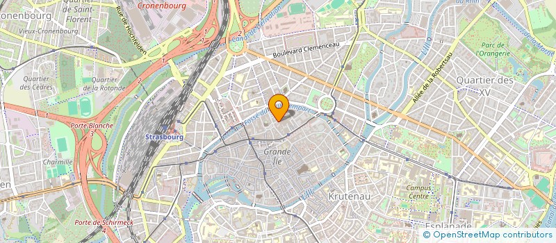 localisation de l'entreprise ASSO STRASB POUR COMMUNICATION à STRASBOURG