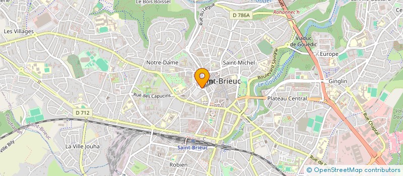 localisation de l'entreprise ASSO SUNNY DUNE à SAINT-BRIEUC