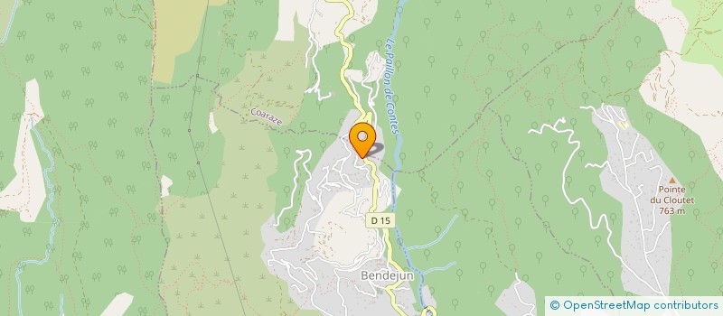 localisation de l'entreprise ASSO SYND LIBRE DOMAINE GRANDS CHENES  BENDEJUN