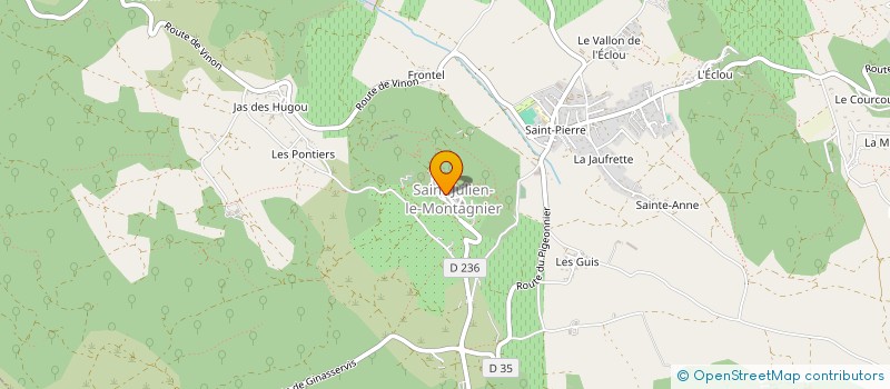 localisation de l'entreprise ASSO SYNDICALE LIBRE DES PROPRIETAIRES DU LOTISSEMENT LES TEMPLIERS  VINON-SUR-VERDON