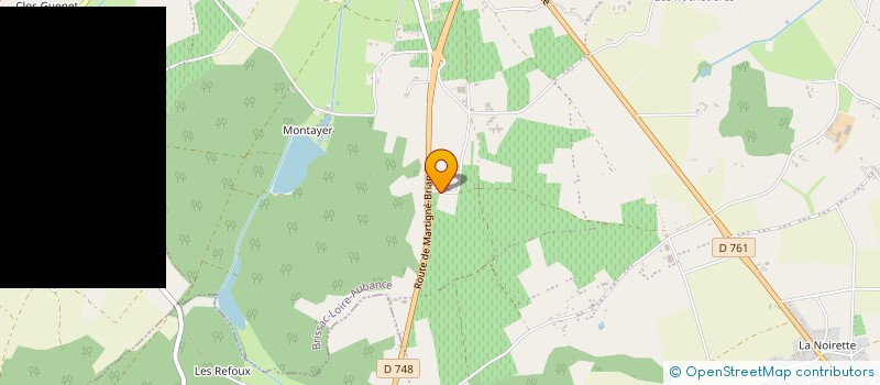 localisation de l'entreprise ASSO TERRARIOPHILES AQUARIOPHILES  GENNES-VAL-DE-LOIRE