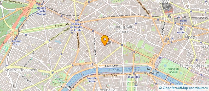 localisation de l'entreprise ASSO THE BOTANICAL ALLIANCE  PARIS