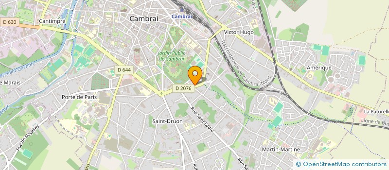 localisation de l'entreprise ASSO TIRY-LADRIERE  CAMBRAI