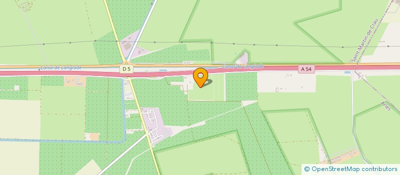 localisation de l'entreprise ASSO TRAINING CLUB CANINN à SAINT-MARTIN-DE-CRAU