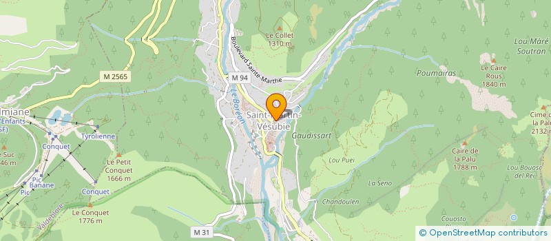 localisation de l'entreprise ASSO VESUBIENNE SOINS DOMICILE à LANTOSQUE