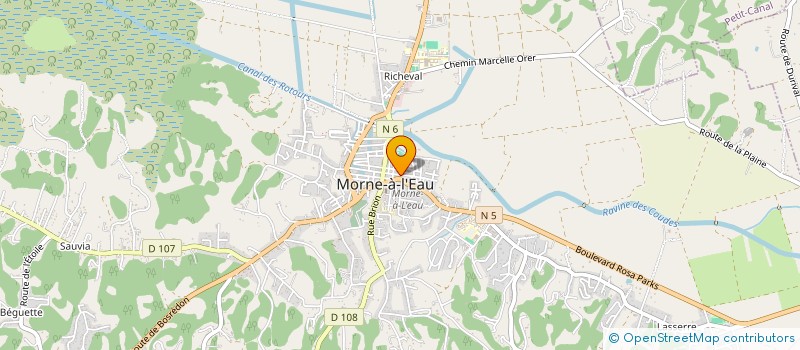 localisation de l'entreprise ASSO VITAM à MORNE-A-L'EAU