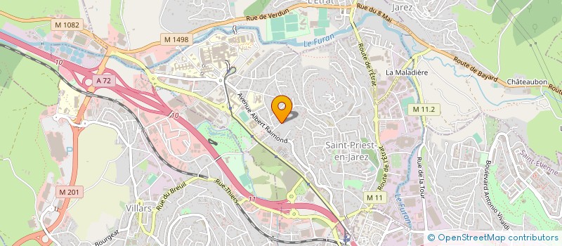 localisation de l'entreprise ASSO WHY NOT  SAINT-PRIEST-EN-JAREZ