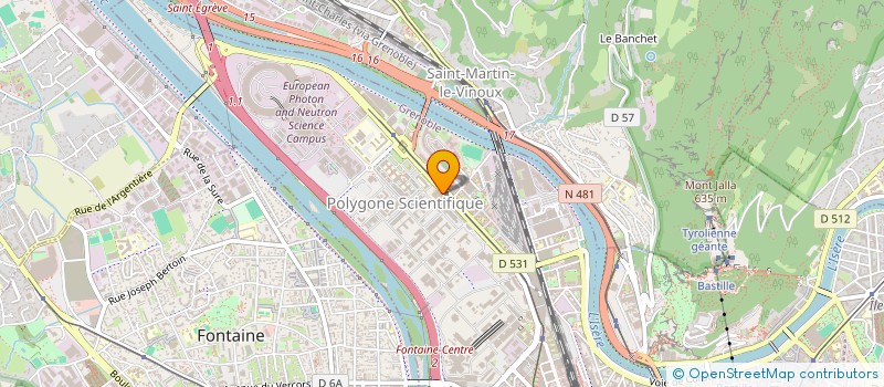 localisation de l'entreprise ASSOC 2 GOUTTES D EAU  GRENOBLE