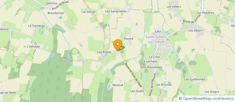 localisation de l'entreprise ASSOC 601  SAINT-JULIEN-SUR-VEYLE