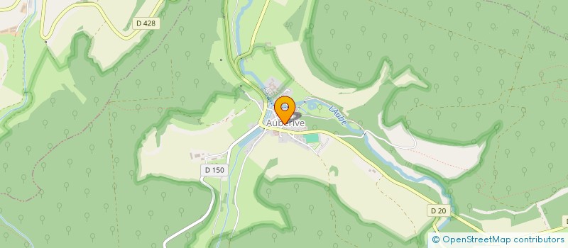 localisation de l'entreprise ASSOC A D M R DES 4 VALLEES à AUBERIVE