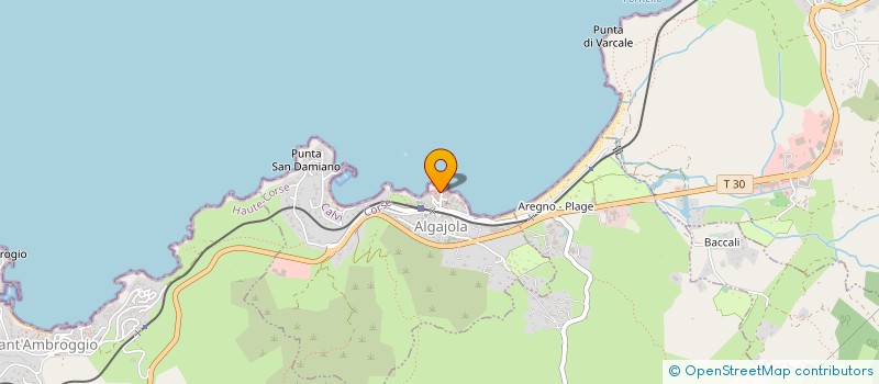 localisation de l'entreprise ASSOC A SPERANZA à L'ILE ROUSSE