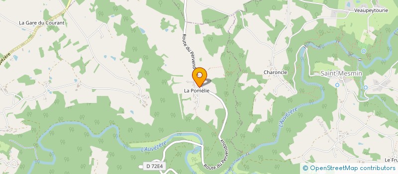 localisation de l'entreprise ASSOC ACCUEIL DES RETRAITES DU PERIGORD  EXCIDEUIL