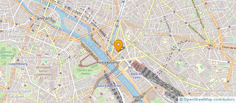 localisation de l'entreprise ASSOC ACCUEIL TRAVAILL MIGR à PARIS