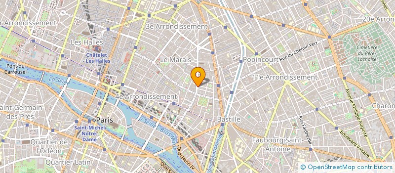 localisation de l'entreprise ASSOC ADIGEST à PARIS