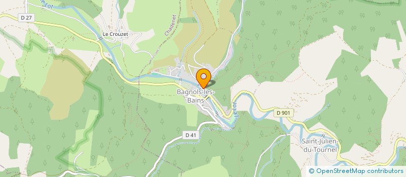 localisation de l'entreprise ASSOC ADRET à MONT LOZERE ET GOULET