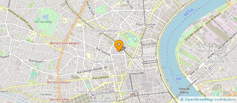 localisation de l'entreprise ASSOC AFUL MONTAIGNE à BORDEAUX