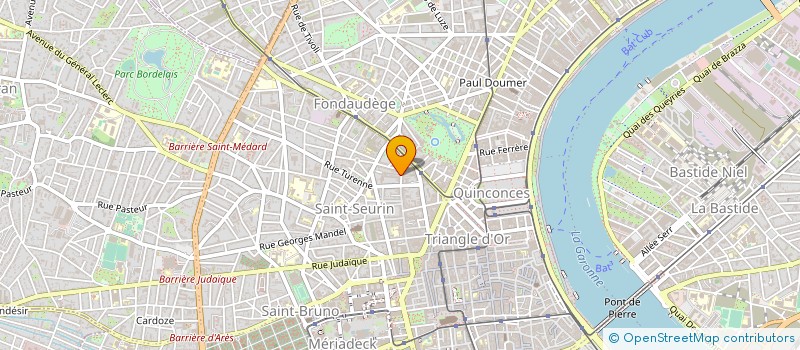 localisation de l'entreprise ASSOC AFUL PORTE BOUFFARD à BORDEAUX
