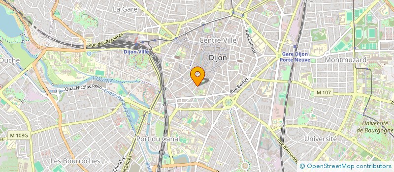 localisation de l'entreprise ASSOC.AGIR ET CREER à DIJON