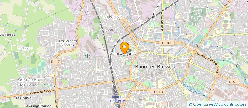 localisation de l'entreprise ASSOC AIDE ANIMATION DE L'AIN à BOURG-EN-BRESSE