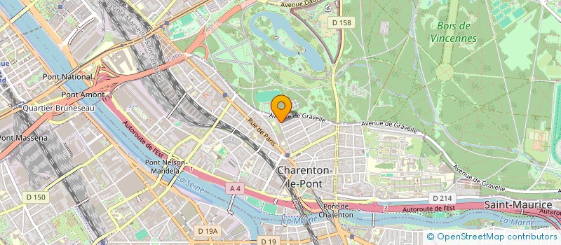 localisation de l'entreprise ASSOC AIDE CHIMIE APPLI THERAP à CHARENTON-LE-PONT