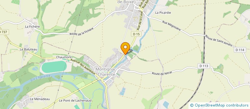 localisation de l'entreprise ASSOC AIDE DOMICILE MILIEU RURAL à VARS