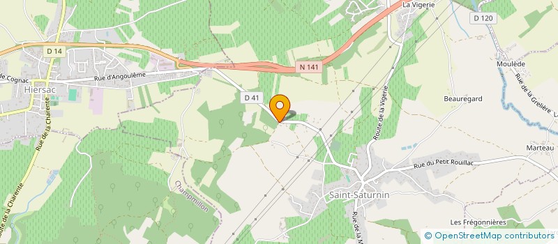 localisation de l'entreprise ASSOC AIDE DOMICILE MILIEU RURAL à SAINT-SATURNIN