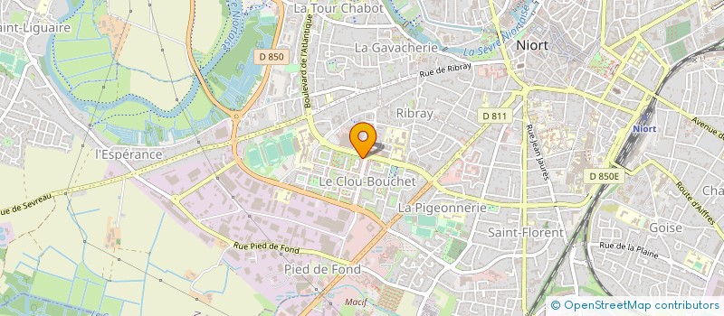 localisation de l'entreprise ASSOC AIDE FAMILIALE POPULAIRE à NIORT
